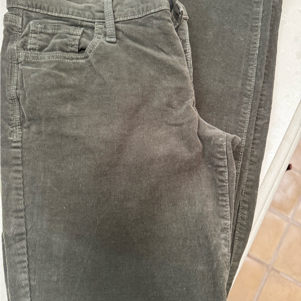 Green cords-  The Rockstar Skinny Pants -